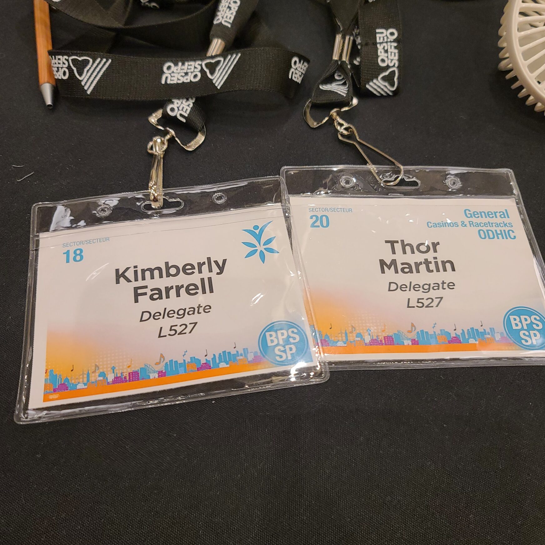 Local 527 at the 2025 OPSEU/SEFPO Broader Public Sector Conference